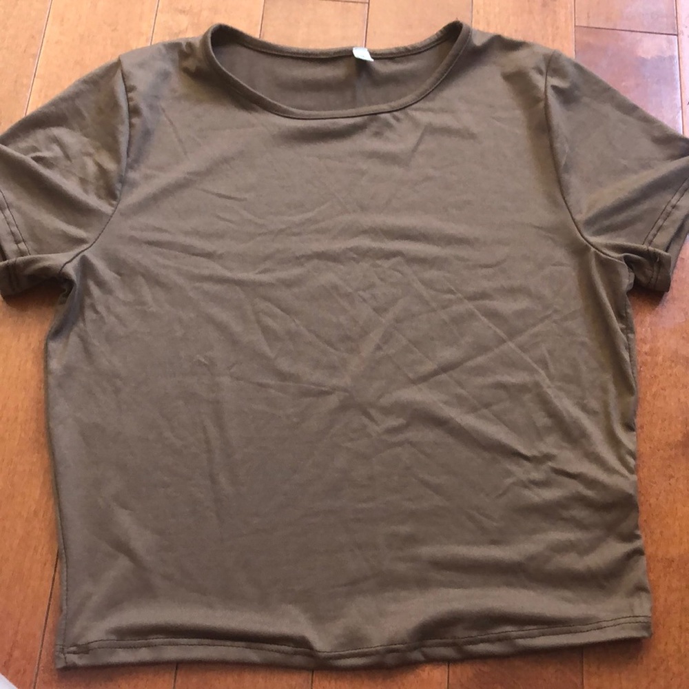Brown Baby Tee